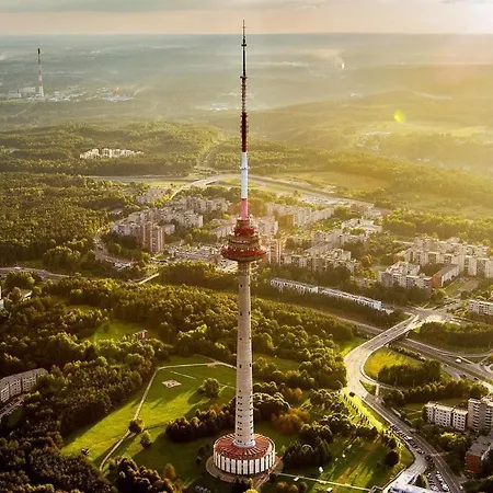 Quarto em Acomodações Particulares Freeparking Vilnius